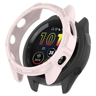 Voor Garmin Forerunner 265 Zachte TPU Horloge Case Shockproof Bumper Frame Cover