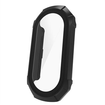 Voor Xiaomi Smart Band 8 harde pc-horlogekast beschermend frame met geïntegreerde HD-glasfolie