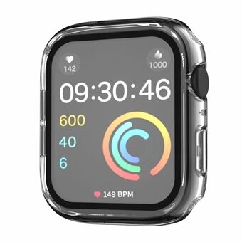 Horloge Case voor Apple Watch Series 4 / 5 / 6 / SE / SE (2022) 44mm, IP68 Waterdichte Harde PC Cover met Gehard Glas Film