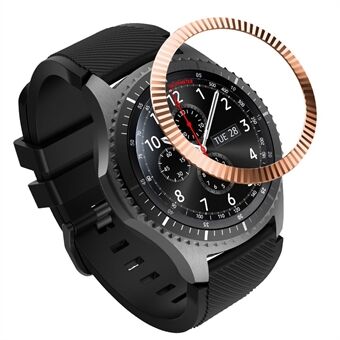 Stof Materiaal Horloge Frame Vervanging voor Samsung Gear S3 Frontier - Rosé Goud