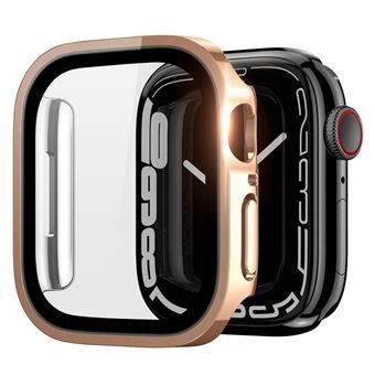 DUX DUCIS For Apple Watch Series 7 45mm Electroplated PC Case with Screen Cover Anti-Scratch Smart Watch Protector
