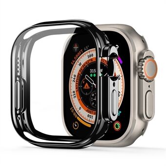 Voor Apple Watch Ultra 49 mm DUX DUCIS Somo-serie Gegalvaniseerde beschermer Bumper Frame Drop-proof TPU Shell