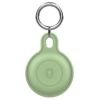 Siliconen hoes voor Apple AirTag Bluetooth Tracker Sleutelhanger Houder Mouw Waterdichte hoes met gesp