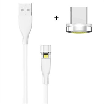 2M Magnetische Type-C USB Data Sync Oplaadkabel voor Samsung Huawei Xiaomi