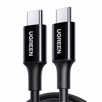 UGREEN 20528 1.5m 100W 5A USB-C naar USB-C-kabel Type-C PD snellaaddatakabel voor MacBook / iPad Pro