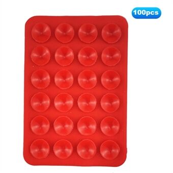 10 stuks Silicone Zuignap Plakbandhouder voor telefoons Anti-slip zuignappads Spiegel Douche Telefoonhouder