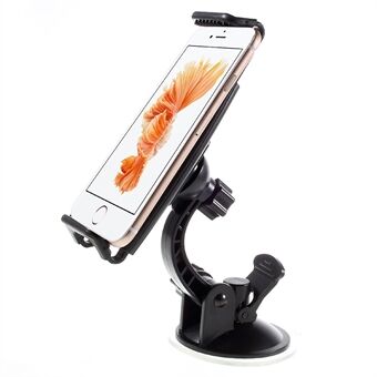 Universal roterende autozuignaphouder voor iPhone 6 Plus / iPad mini 4, verticaal bereik: 110-160 mm