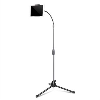 Universal tablethouderstandaard Stand inch mobiele telefoontablet 360 ° roterende intrekbare metalen standaard