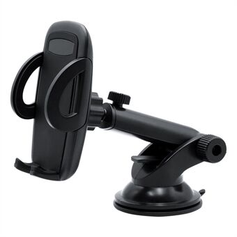 Draaibaar dashboard Voorruit Telescopische arm Houder voor mobiele telefoon Zuignap beugel voor iPhone Samsung