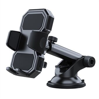 Auto Dashboard Voorruit Mount Verstelbare Telefoon Houder Telescopische Arm Zuignap Beugel