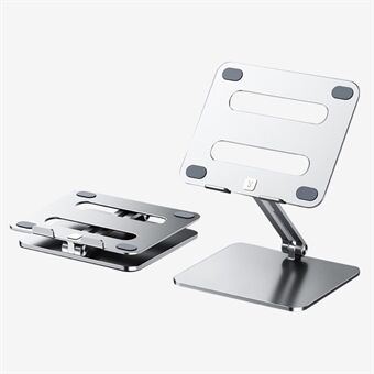 XIAOTIAN X46 holle paneel opvouwbare Stand aluminiumlegering verstelbare desktopbeugel voor mobiele telefoon / tablet