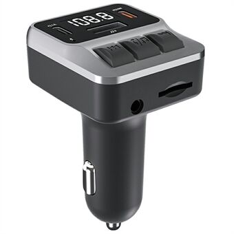 C65 Auto Bluetooth FM Transmitter met Dual Type-C Port PD 30W Snellaadadapter