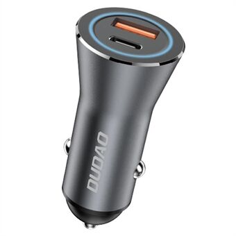 DUDAO R4Max 55W Snellader USB+Type-C Duale Poort Sigarettenaansteker Autolader