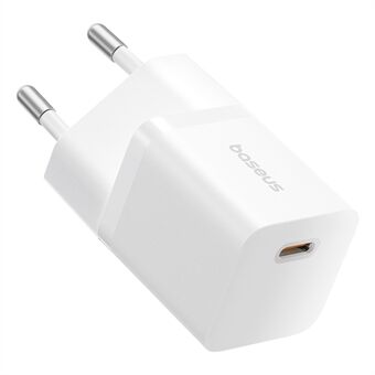 BASEUS GaN5 Snellader 25W Type-C Poort Wandadapter (Mini), EU-stekker