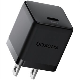 BASEUS Palm USB-C Enkele Poort 20W Snellader US Stekker Wandoplader Adapter