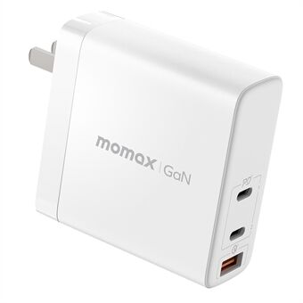 MOMAX UM27 140W GaN PD QC Travel Charging Docking Power Adapter 3-output CN-stekker wandlader [Compatibel met Amerikaanse connectoren]