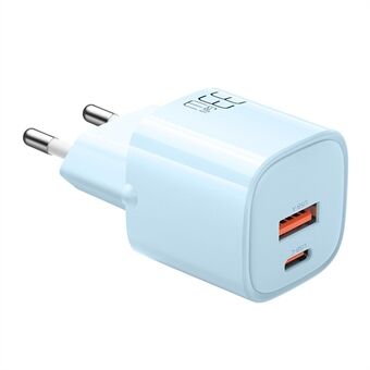 MCDODO MDD Nano Series PD 33W USB-A + Type-C snellaadadapter Dual Port Wall Charger