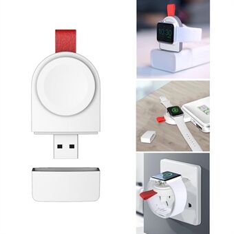 Apple Watch draadloos oplaadstation USB voor serie 1/2/3/4 - wit