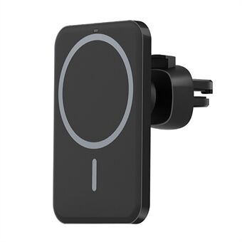 Auto Telefoonhouder Magnetische Draadloze Oplader Luchtuitlaat Mobiele Telefoonhouder Compatibel met MagSafe