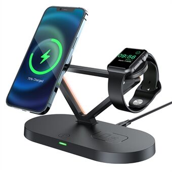 ACEFAST E9 Stand 3-in-1 draadloze oplaadhouder voor iPhone Apple Watch AirPods