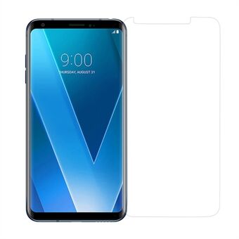 Voor LG V30 mobiele LCD-schermbeschermer van gehard glas 0,3 mm ( Edge)