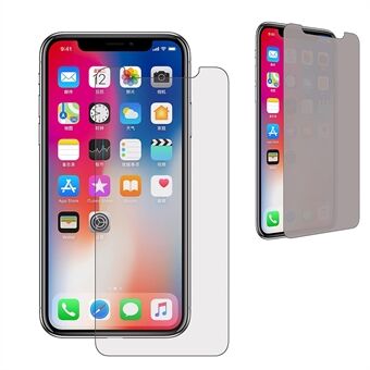 Anti Spy Gehard Glas Screen Protector Film voor iPhone (2019) 5.8 "/ XS / X / Ten 5.8 inch