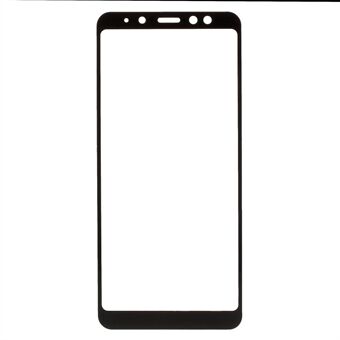 Scherm bedrukt volledig scherm gehard glas dat schermbeschermer voor Samsung Galaxy A8 Plus (2018) bedekt