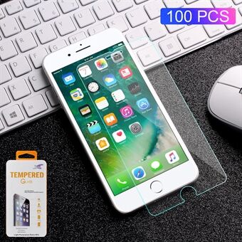 100 stks/partij 0,3 mm gehard glas screenprotector voor iPhone 8/7/6s/6 Arc Edge