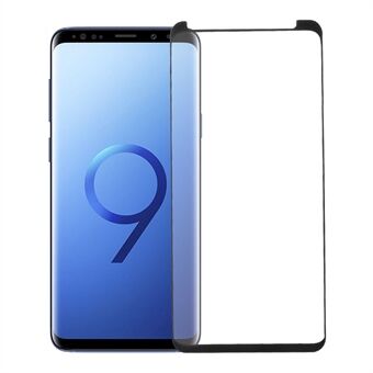 Full screen cover Volledig zelfklevende beschermfolie van gehard glas voor Samsung Galaxy S9 + SM-G965