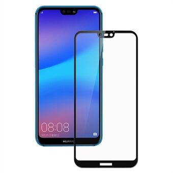 Schermbeschermer op volledig scherm van gehard glas (Arc Edge) voor Huawei P20 Lite / Nova 3e