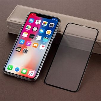 Volledige schermafdruk 9D-schermbeschermer van gehard glas voor iPhone (2019) 5.8"/ XS / X 5.8" - zwart