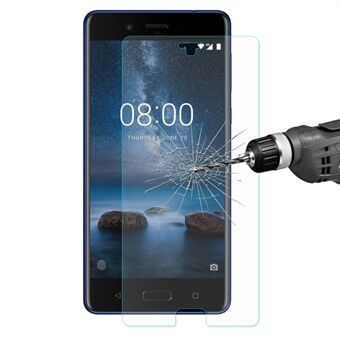 ENKAY 0.26mm 9H 2.5D gehard glazen schermbeschermer voor Nokia 8