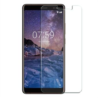 0,3 mm gehard glas Screen Protector Guard Film Arc Edge voor Nokia 7 Plus