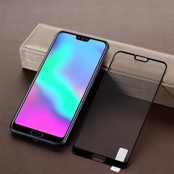 Full-size screenprotector van gehard glas voor Huawei Honor 10 - Zwart