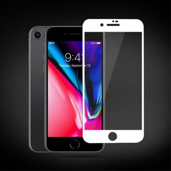 MOCOLO Complete Cover Zeefdruk Volledige Lijm Gehard Glas Screen Protector voor iPhone 8/7 4.7 Inch