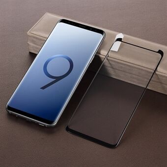 Volledig zelfklevend gehard glas volledig scherm (opening bovenaan) voor Samsung Galaxy S9 + SM-G965