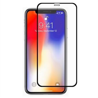 HAT Prince voor iPhone (2019) 6.1 "/ XR 6.1 inch volledig zelfklevende schermbeschermer van gehard glas 0,26 mm 9H 2.5D Edge