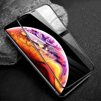 MOCOLO 3D Curved Full Glue Cold Screen Screenprotector van gehard glas voor iPhone (2019) 6.5"/ XS Max 6.5 inch - Zwart