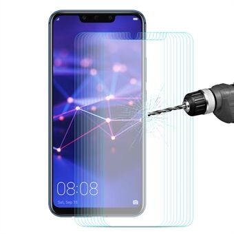 10 STUKS ENKAY voor Huawei Mate 20 Lite gehard glas screen film / 0.26 mm / 9H / 2.5D Edge / anti-kras