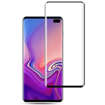 MOCOLO voor Samsung Galaxy S10 3D gebogen gehard glazen schermbeschermer (verkleinde versie) - zwart