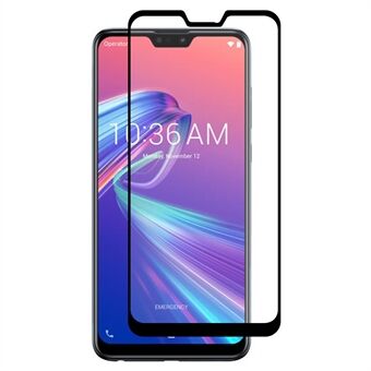 HAT Prince Volledig zelfklevende 0.26 mm 9H 2.5D Gehard glas Screenprotector met volledige dekking voor Asus Zenfone Max Pro (M2) ZB631KL