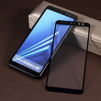 9D-schermbeschermer van gehard glas voor Samsung Galaxy A8 (2018)