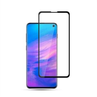 MOCOLO Silk Printing Anti-explosie Gehard Glas Full Size Screen Protector [Full Glue] voor Samsung Galaxy S10e - Zwart