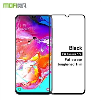 MOFI 9H Anti-blue ray 2.5D Arc Edge Full Covering Gehard Glas Scherm Beschermfolie voor Samsung Galaxy A70