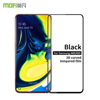 MOFI 3D gebogen gehard glas schermvullend scherm voor Samsung Galaxy A90 / A80