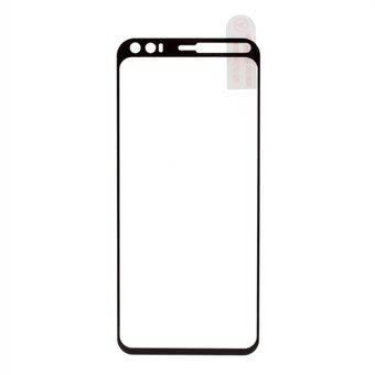 Zijdedruk Gehard glas Schermbeschermingsfilm op volledige grootte (volledige lijm) voor Google Pixel 4 "