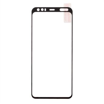 Zijdedruk Gehard glas Schermbeschermfolie op volledige grootte (volledige lijm) voor Google Pixel 4 XL