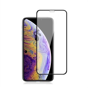 MOCOLO Silk Print HD Gehard glas Volledige lijm Volledige dekking Screen Guard Film voor iPhone 11 Pro Max 6.5 inch (2019) / XS Max