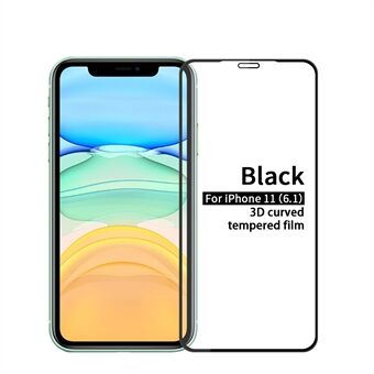 MOFI 3D Gebogen Gehard Glas Compleet Bedekkende Screen Guard Film voor iPhone 11 6.1-inch