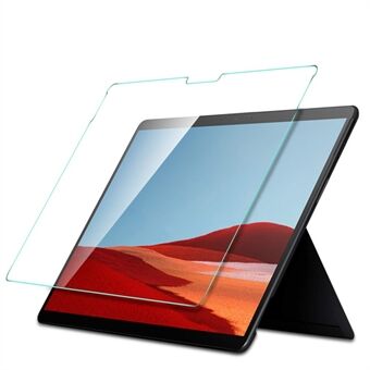 Voor Microsoft Surface Pro X 0.3mm Arc Edges Gehard Glas Full Screen Protector Cover: